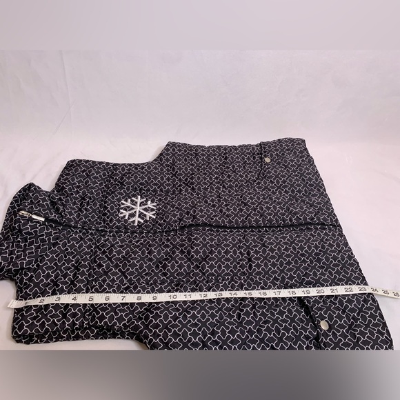 Snowman puffer full zip vest size large ugly Christmas vest holiday embroidery - Picture 9 of 9